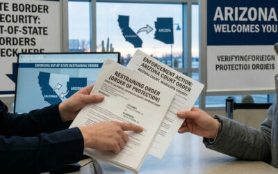 Out-of-State Restraining Orders: What Happens When You Move to Arizona?